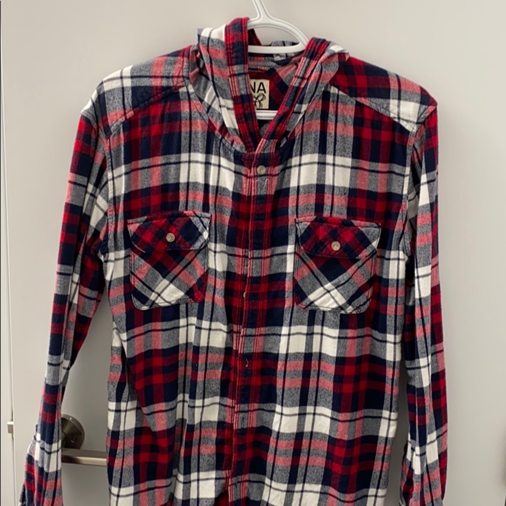 Aritzia plaid shirt - Picture 4 of 4